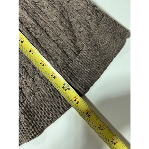 Eddie Bauer Cardigan Sweater Women's Extra Large XL Brown Button Ribbed - Picture 8 of 8